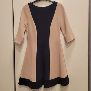 TopShop Color Block Dress US Size 2 Small